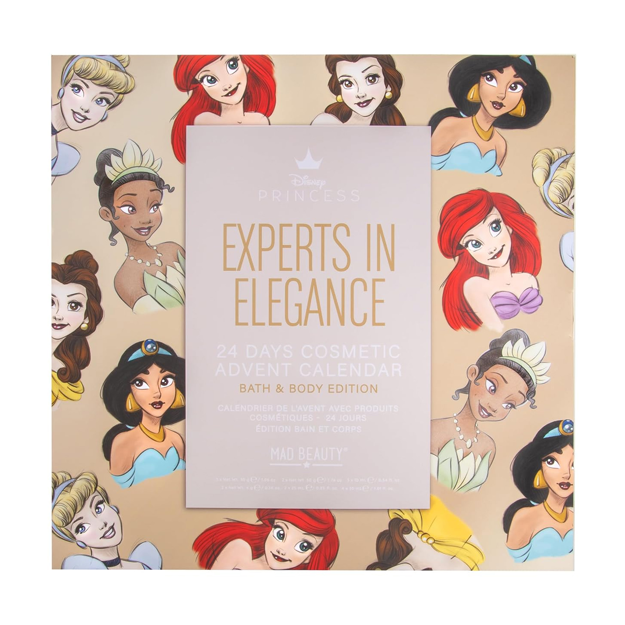 Disney Princess Adventskalender Kosmetik Bath & Body Edition Disney Princess Adventskalender Kosmetik Bath & Body Edition