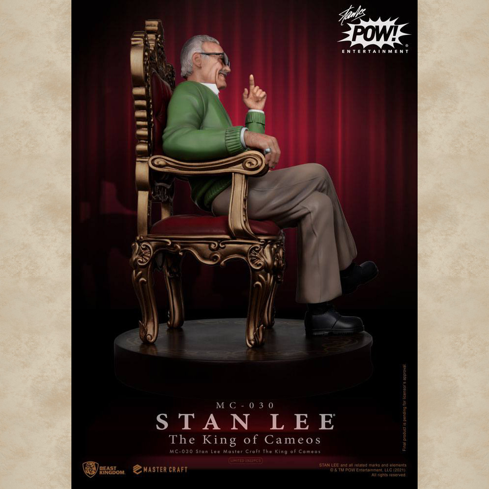 Stan Lee Master Craft Statue The King of Cameos - Marvel