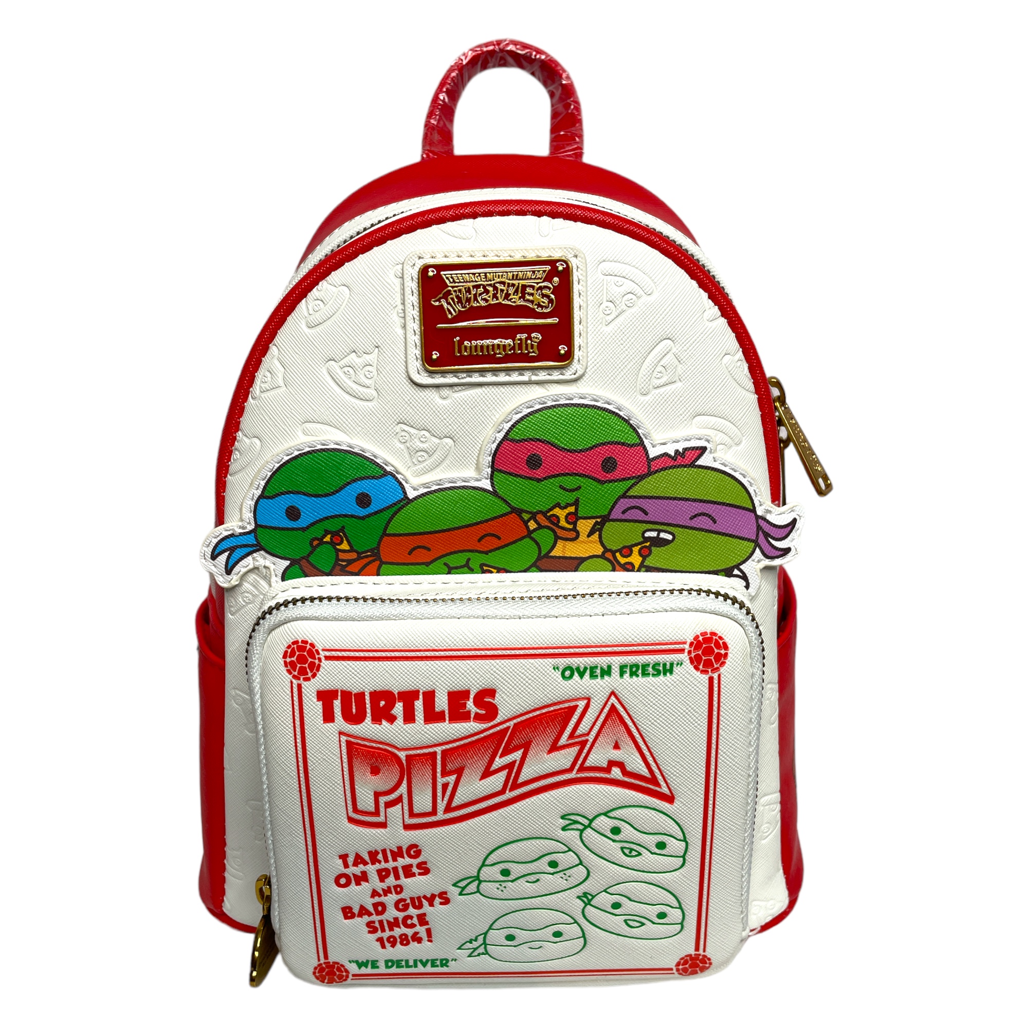 Loungefly Teenage Mutant Ninja Turtles Pizza Box Rucksack (Limited Edition)