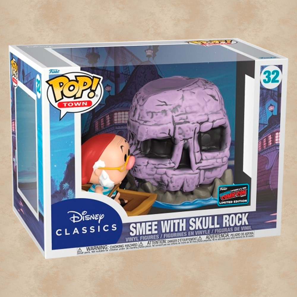 Funko POP! Smee with Skull Rock (2022 Fall Convention Exclusive) - Disney Classics