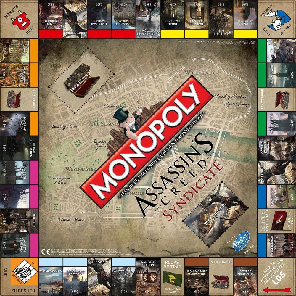 Monopoly Assassins Creed Syndicate (limitert) - Assassins Creed