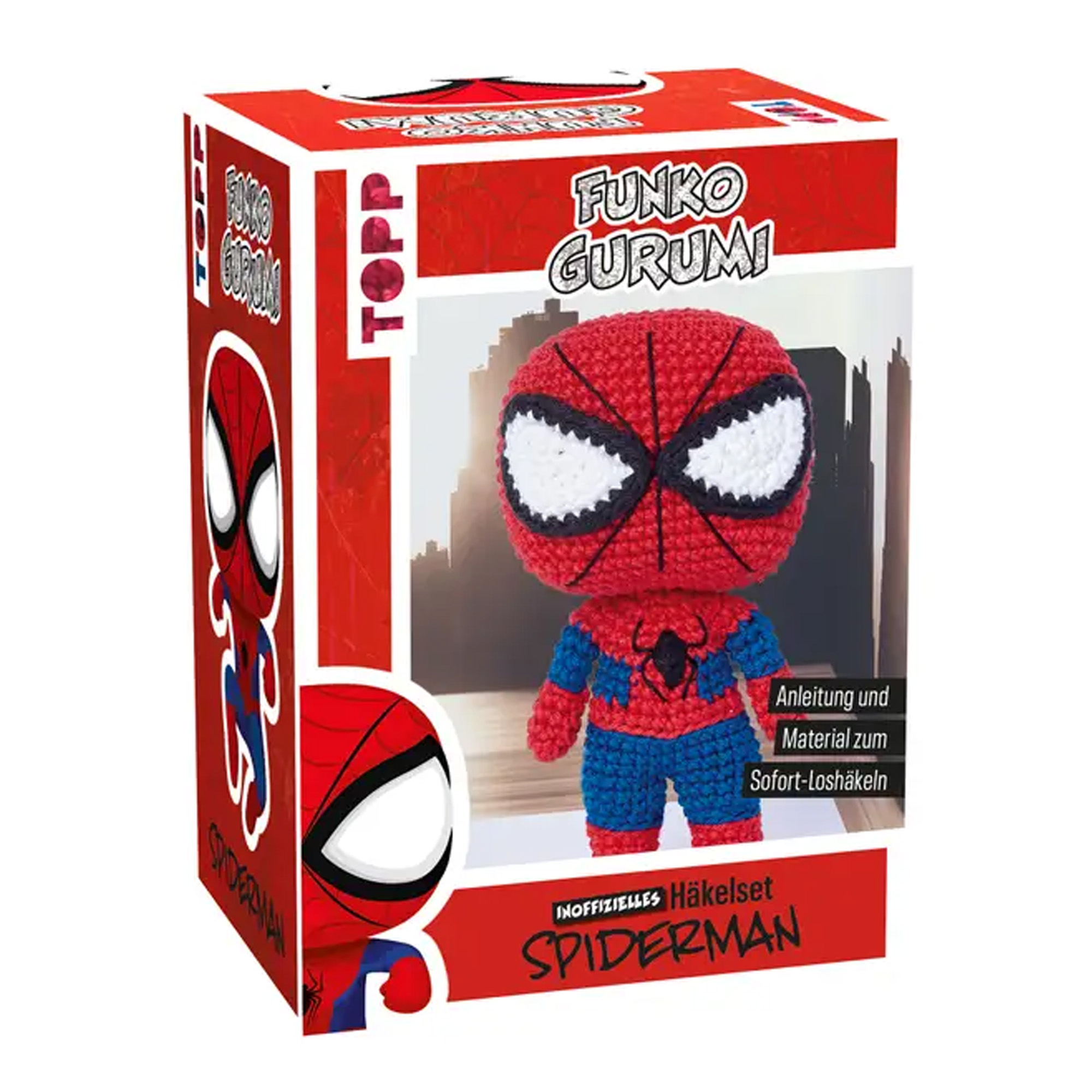 Funkogurumi Spiderman - Häkelset für Anfänger