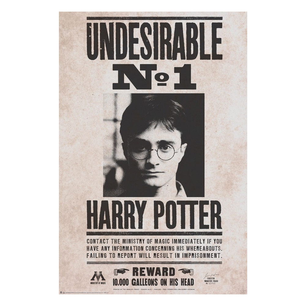 Undesirable N°1 Maxi Poster - Harry Potter