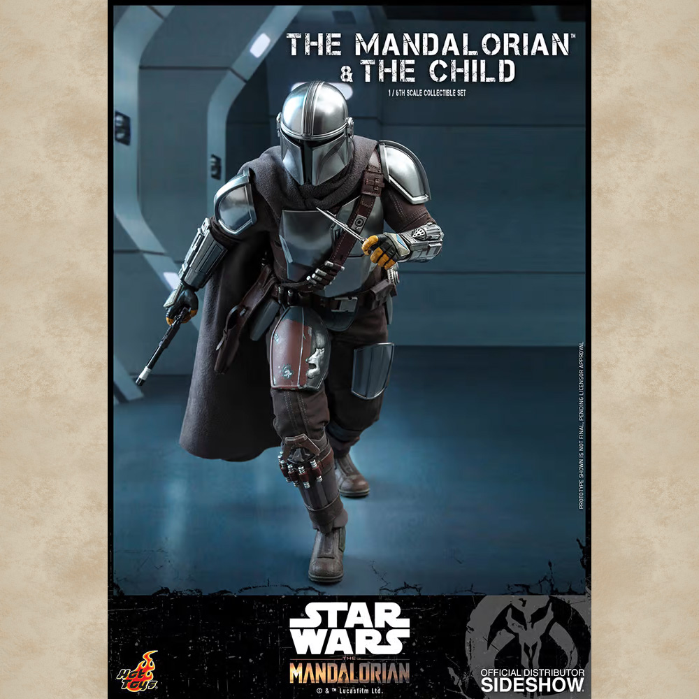 Hot Toys Figur The Mandalorian and The Child - Star Wars