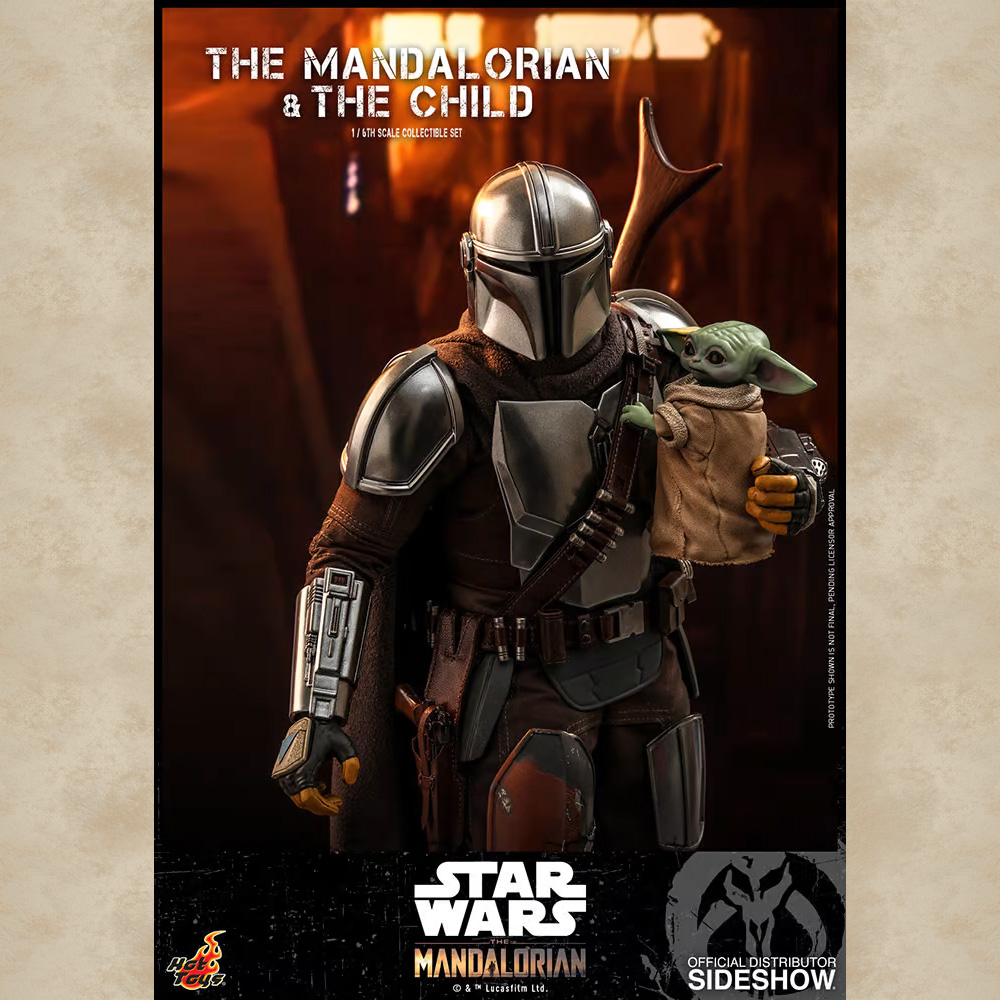 Hot Toys Figur The Mandalorian and The Child - Star Wars