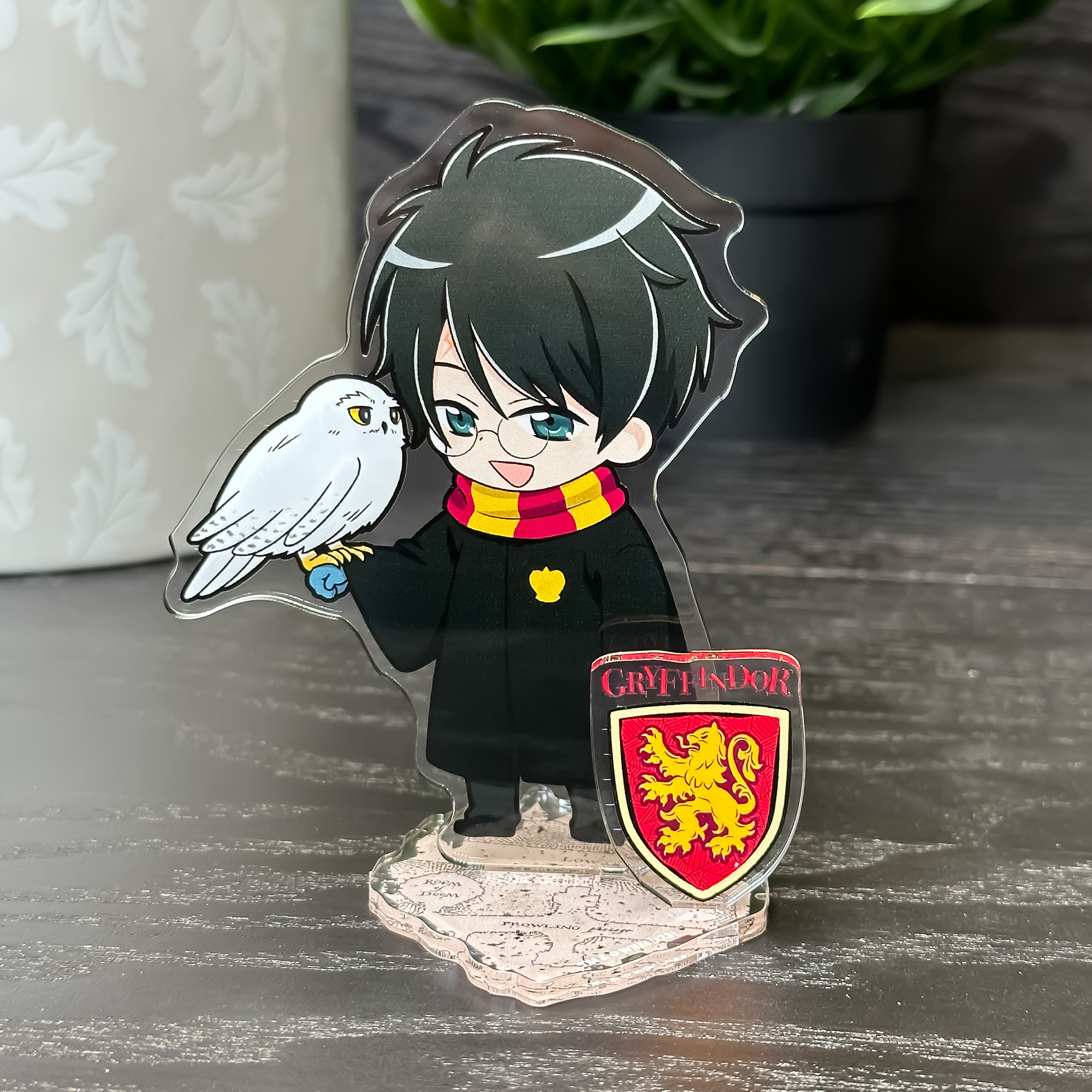 Harry & Hedwig Acryl Figur - Harry Potter