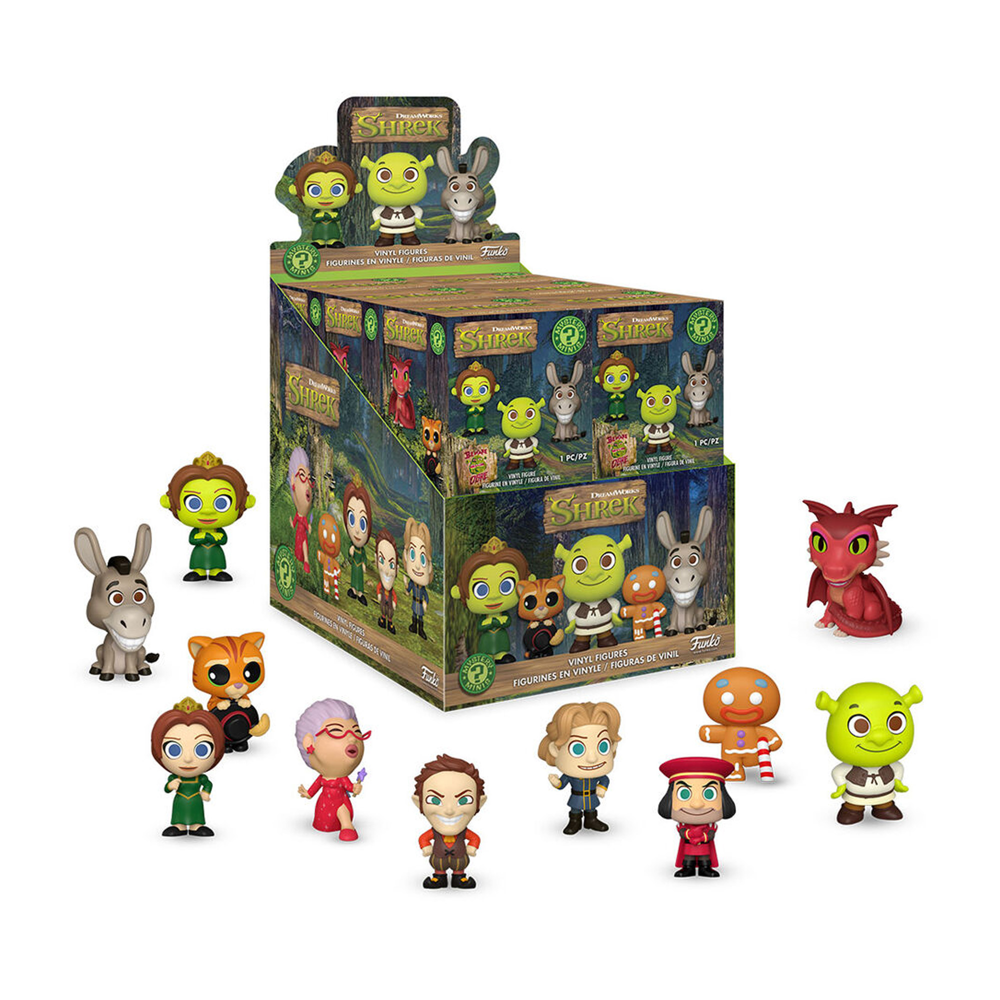 Funko Mystery Mini Shrek (Blind Box) - DreamWorks Shrek Funko Mystery Mini Shrek (Blind Box) - DreamWorks Shrek