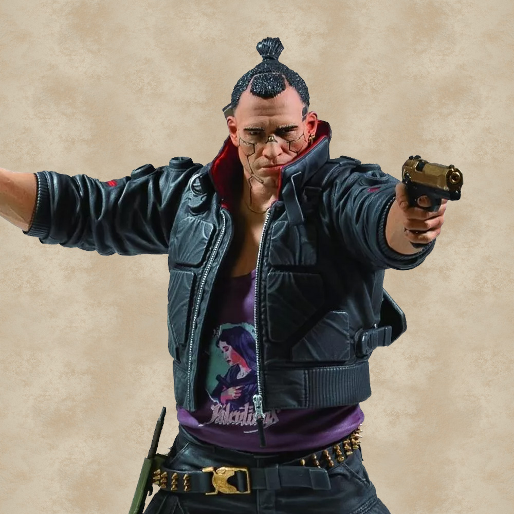 Jackie-Welles-Statue-24-cm-Cyberpunk-2077_4 Jackie Welles Statue (24 cm) - Cyberpunk 2077