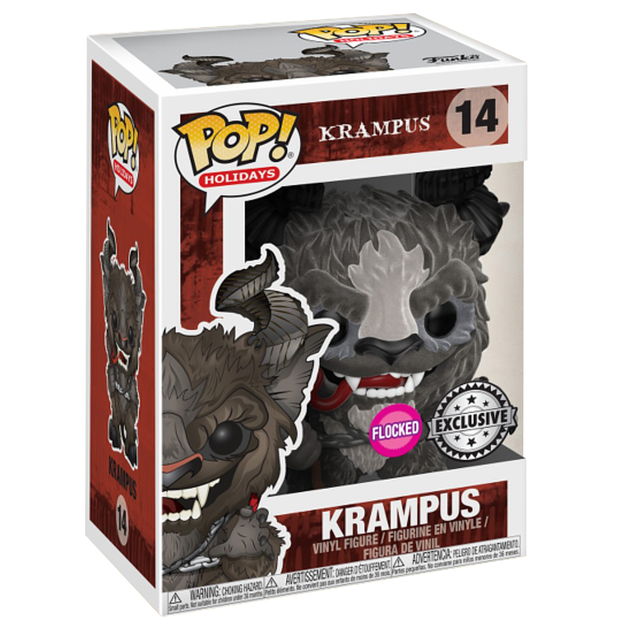 Funko POP! Krampus (Flocked) (Chase möglich) (Exclusive) - Krampus