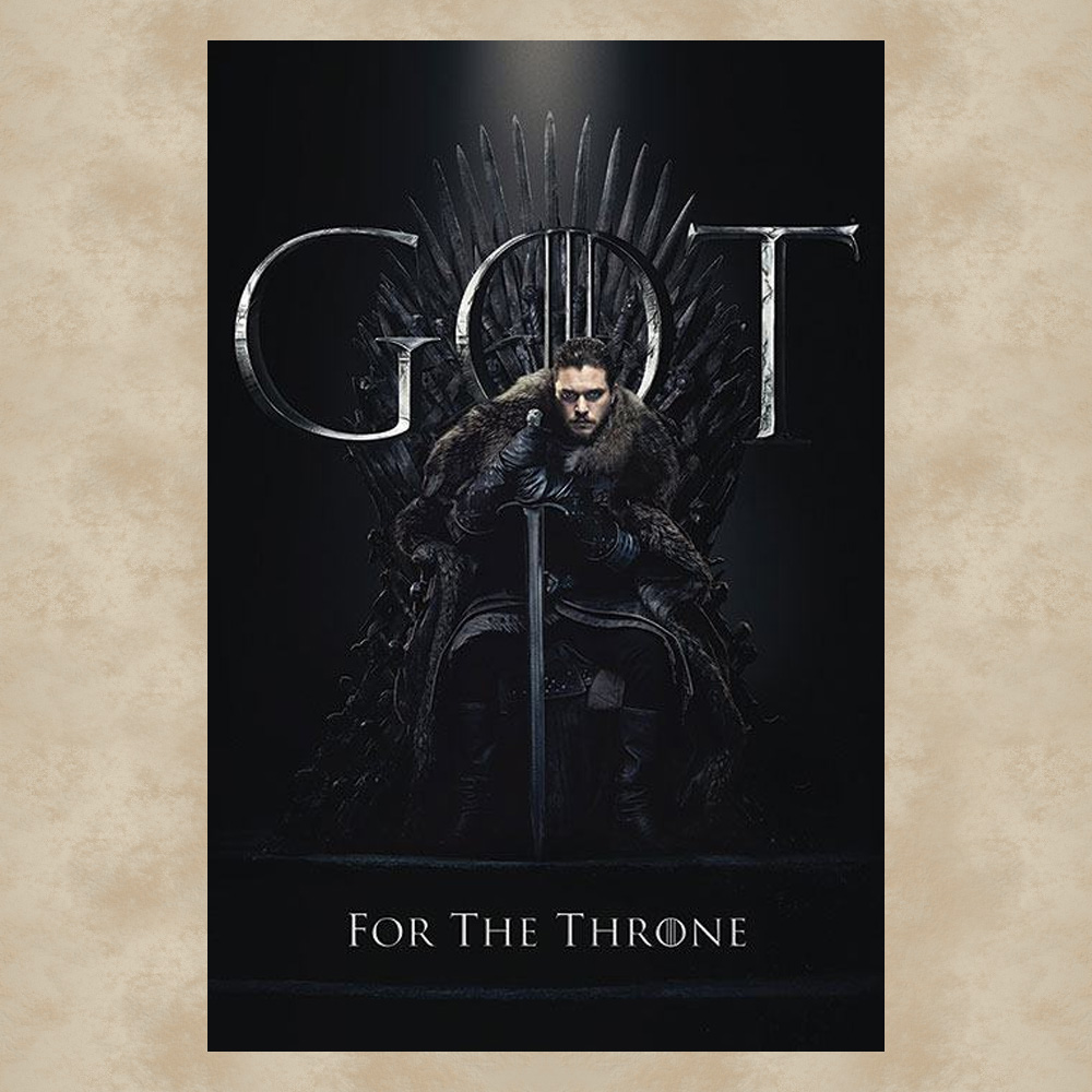 Jon for the Throne Maxi Poster - Game of Thrones