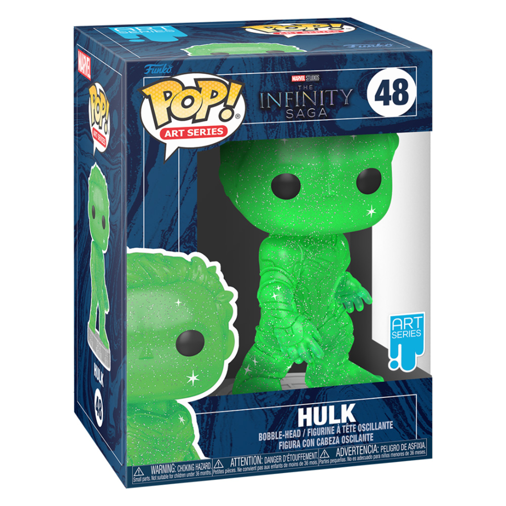 Funko POP! Hulk (Art Series) mit Schutzhülle - Marvel Infinity Saga