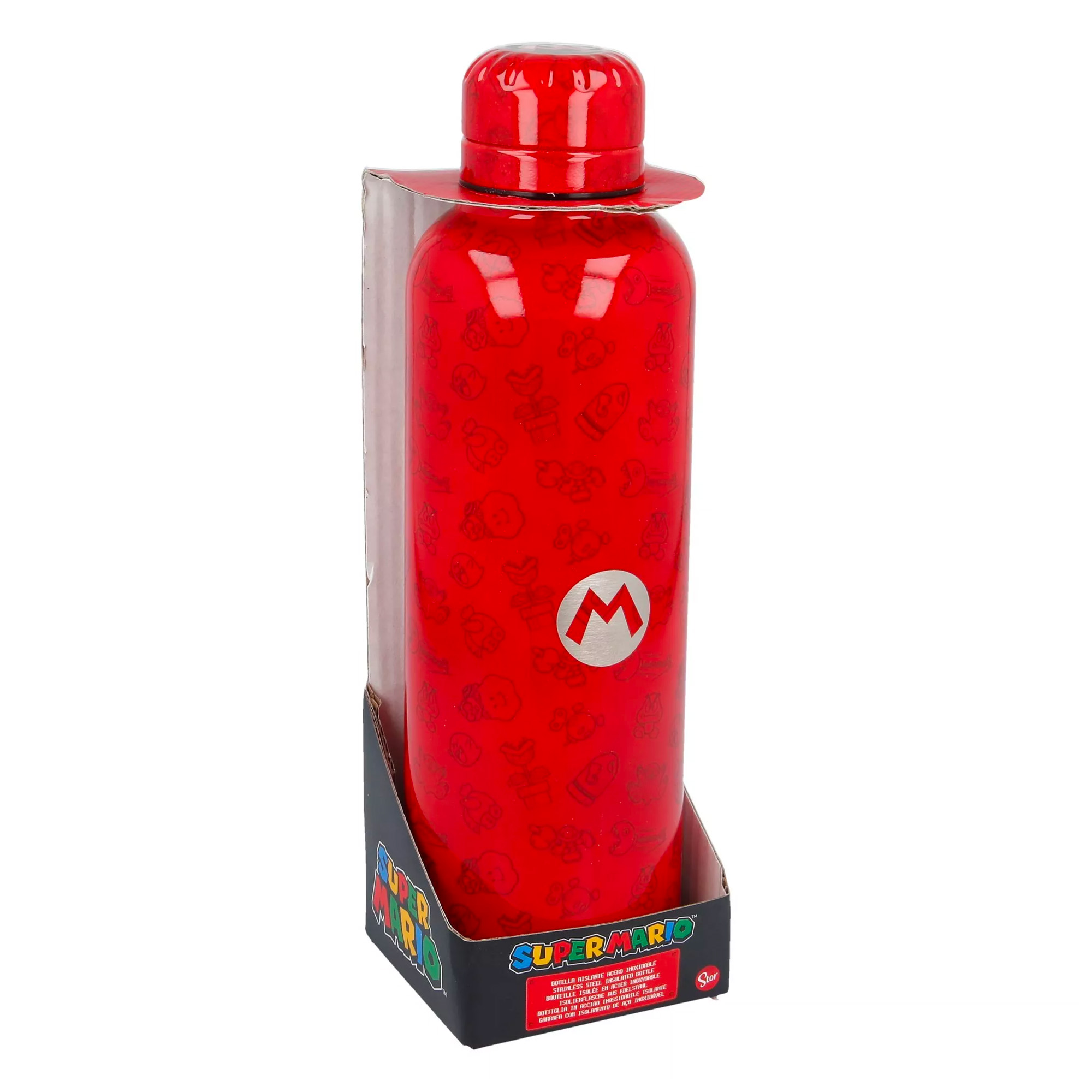 Edelstahl Thermoflasche Super Mario Logo 515 ml - Nintendo