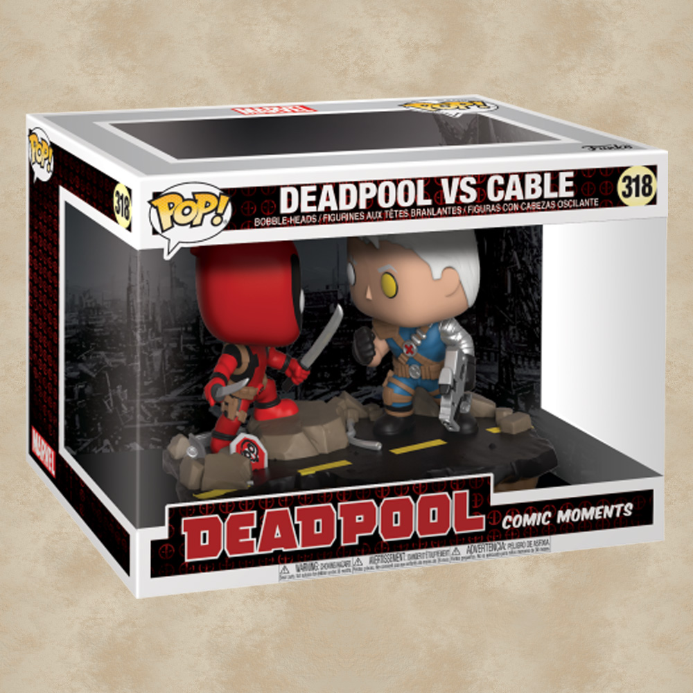 Funko POP! Deadpool vs. Cable (Comic Moments) - Deadpool