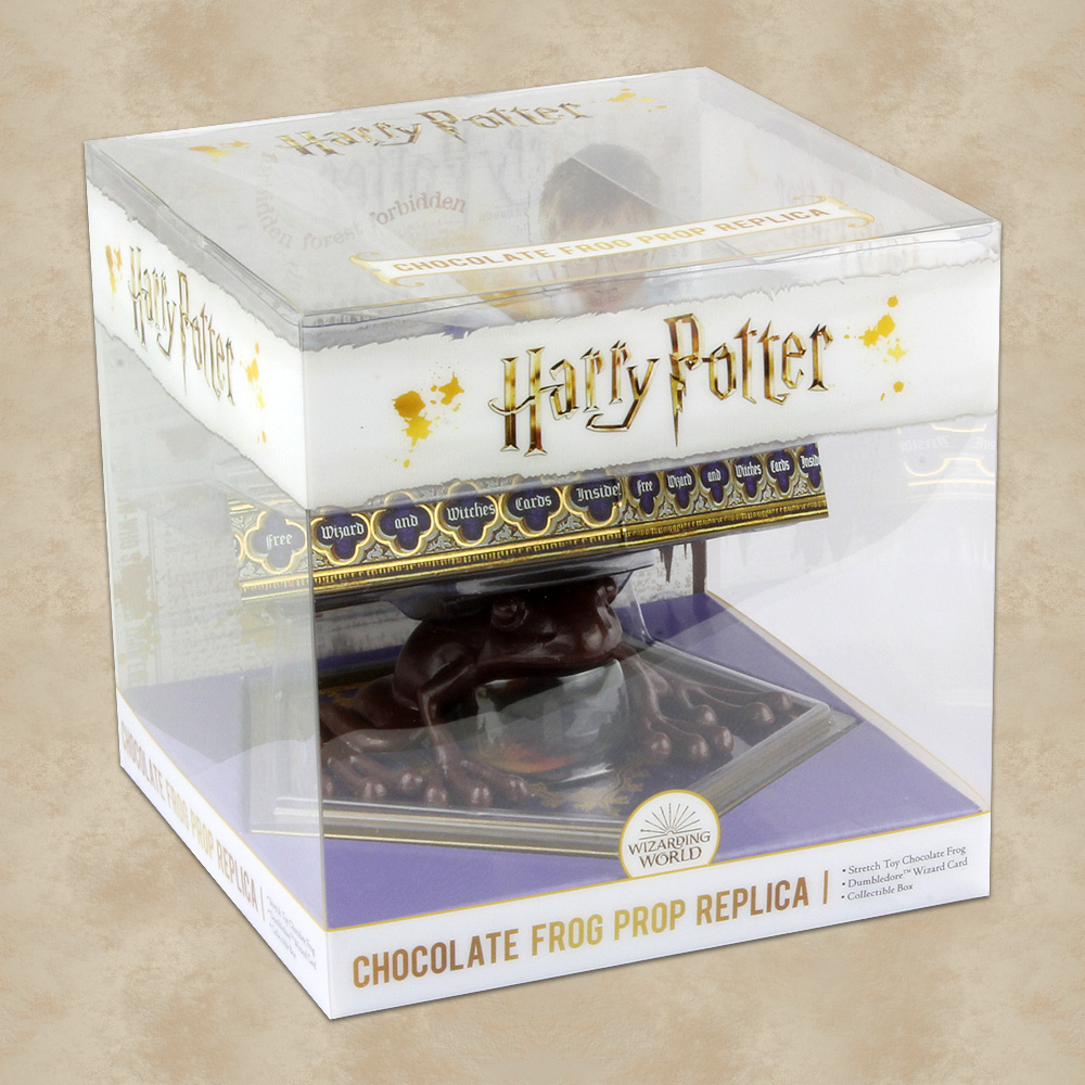 Schokofrosch mit Sammelkarte Replik - Harry Potter