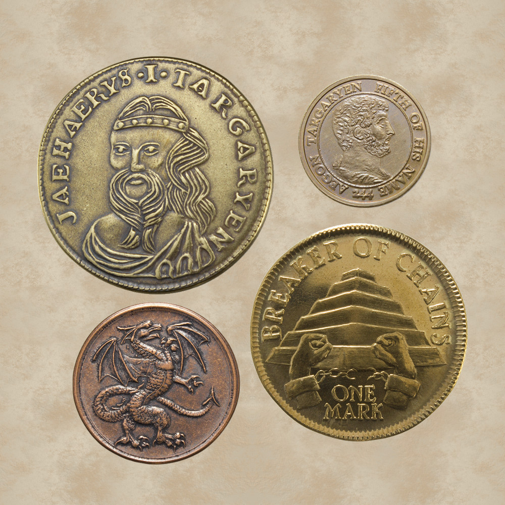 Münzen-Set Haus Targaryen - Game of Thrones