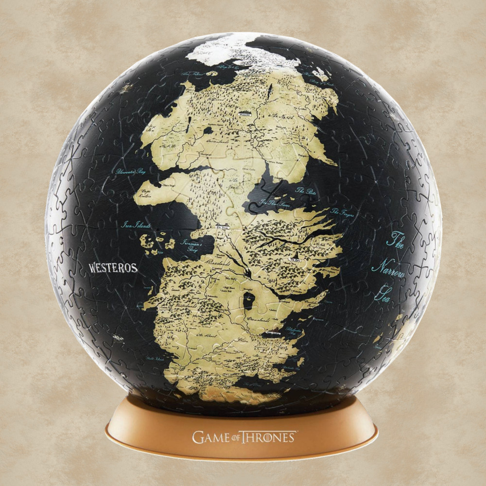 Game of Thrones 3D Globe Puzzle - Game of Thrones