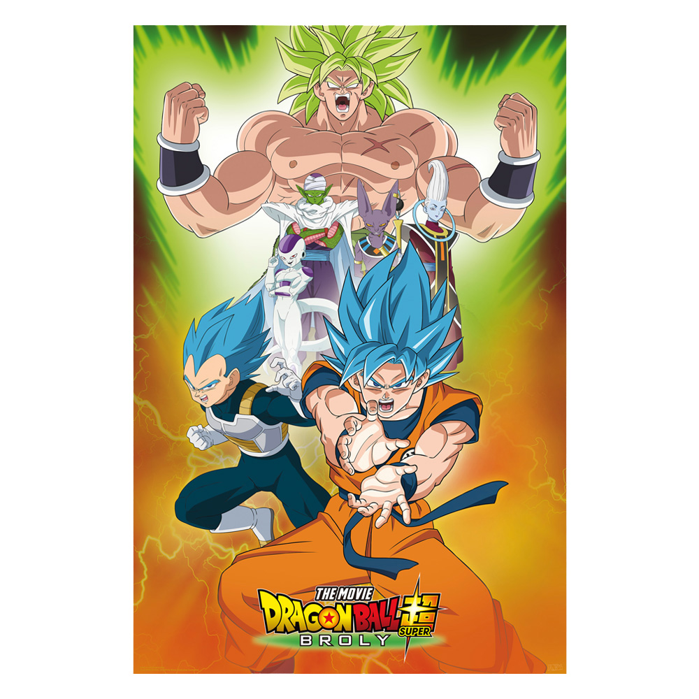 Broly Maxi Poster - Dragon Ball Super Broly Maxi Poster - Dragon Ball Super