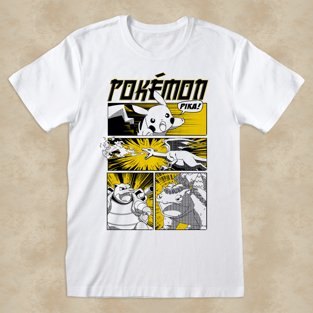Anime Style Cover T-Shirt - Pokémon