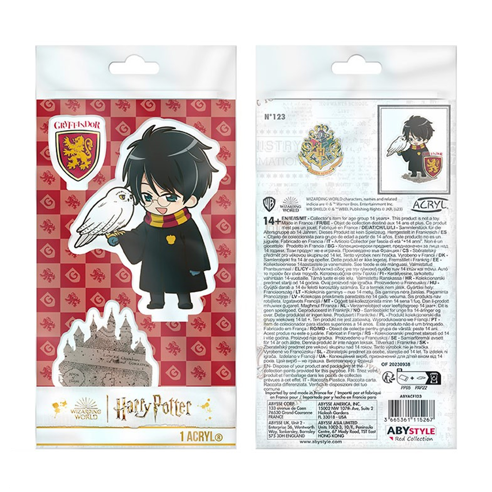 Harry & Hedwig Acryl Figur - Harry Potter