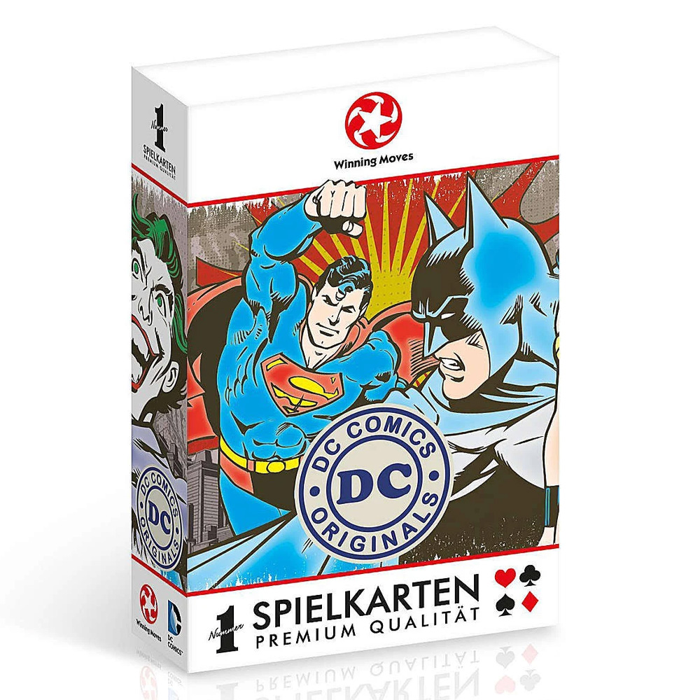 DC-Comics Number1 Spielkarten