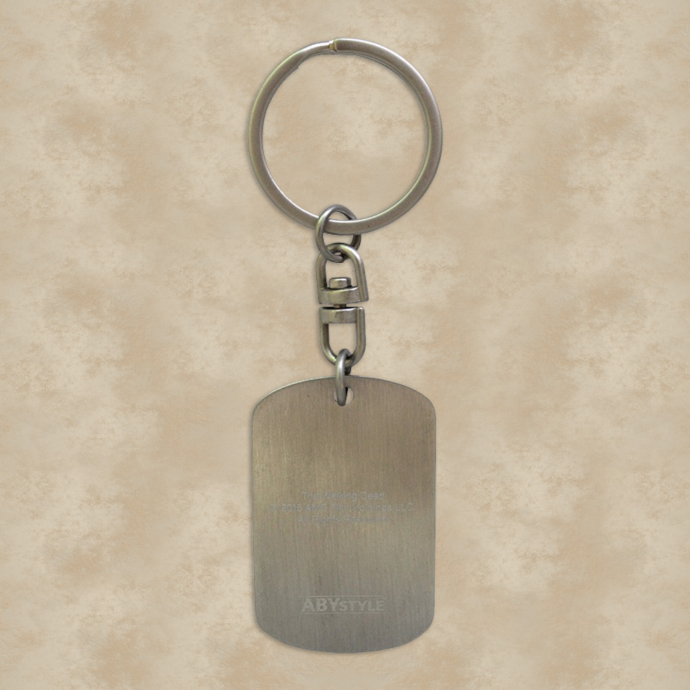 Dog-Tag-Logo-Schl-sselanh-nger-The-Walking-Dead_4 Dog Tag Logo Schlüsselanhänger - The Walking Dead