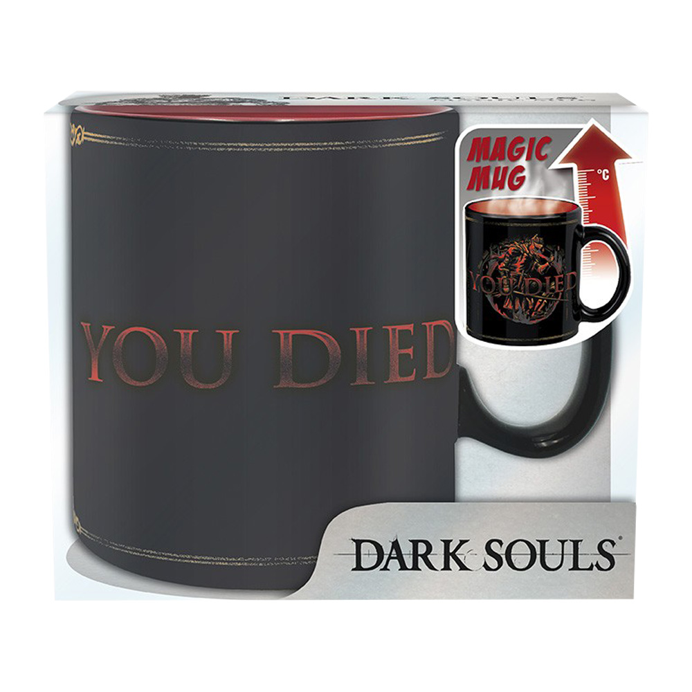 Thermoeffekt Tasse You Died - Dark Souls