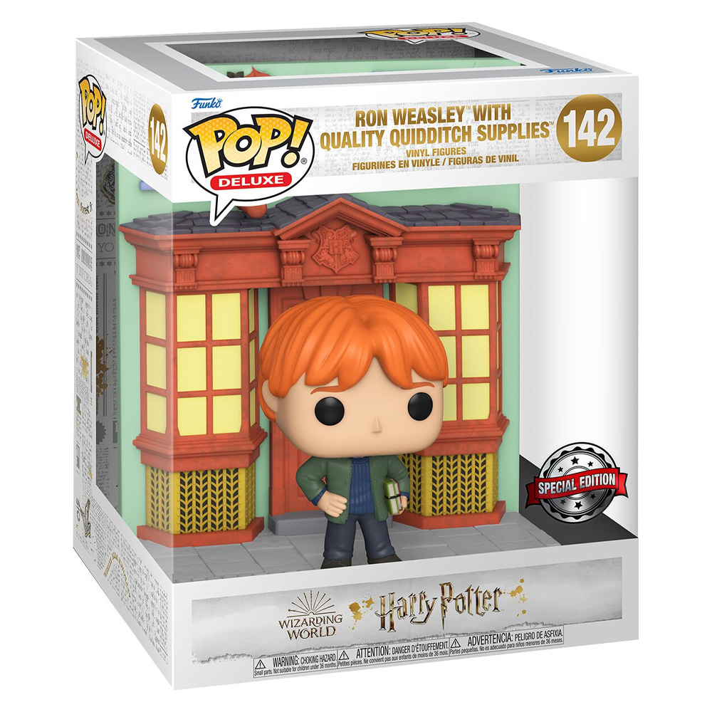 Funko POP! Ron with Quality Quidditch Supplies (Special Edition) - Harry Potter