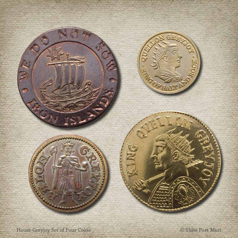Münzen-Set Haus Graufreud - Game of Thrones