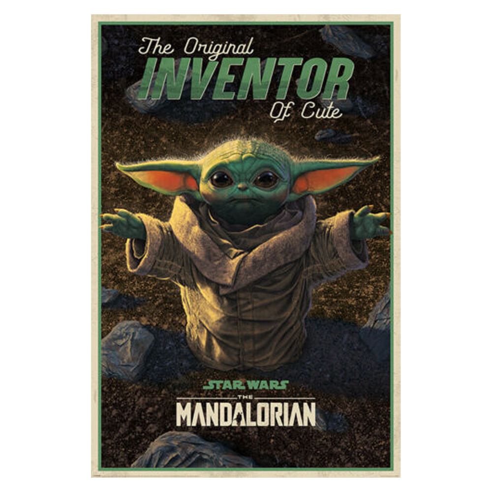 The Child (The Original Inventor Of Cute) Maxi Poster - Star Wars The Child (The Original Inventor Of Cute) Maxi Poster - Star Wars