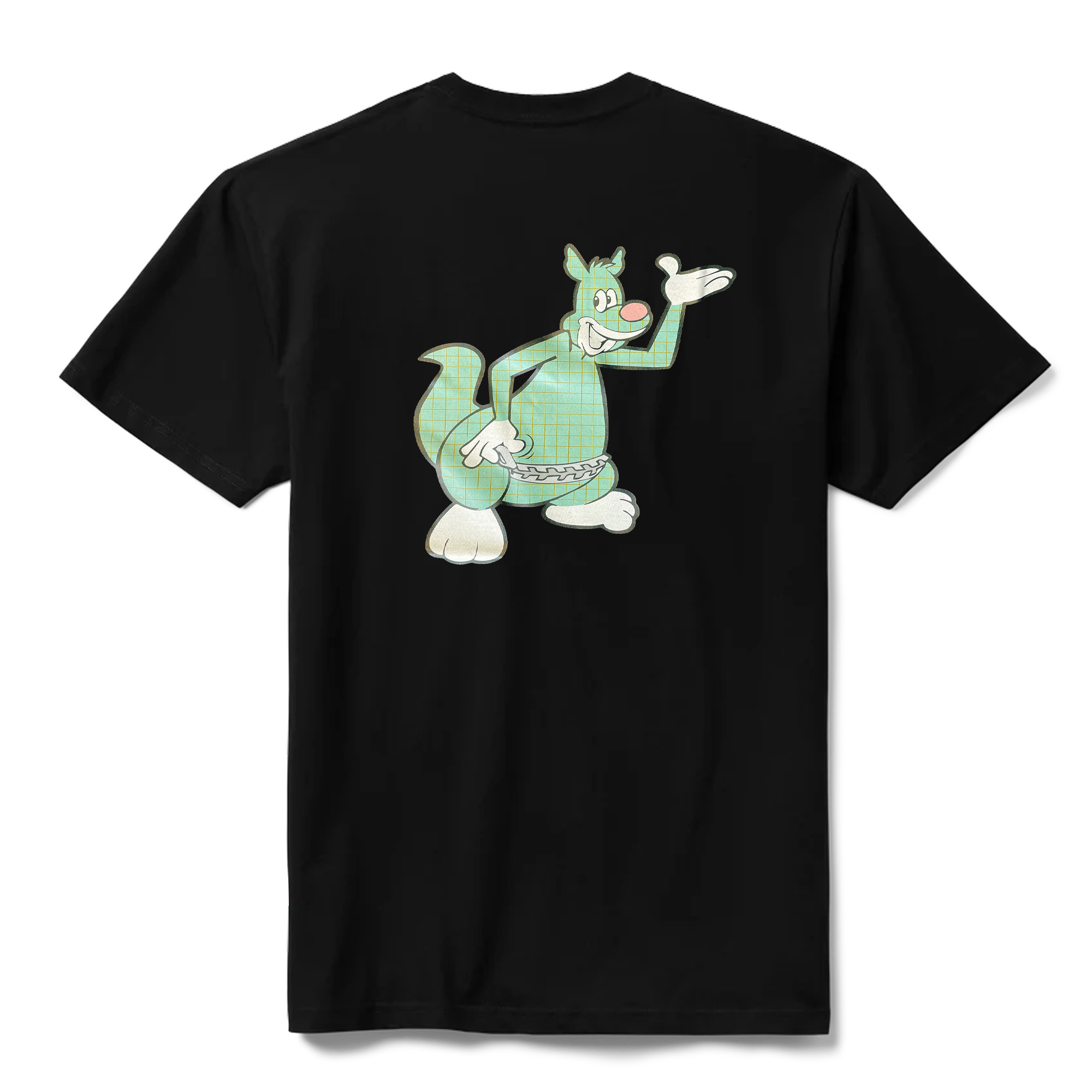 Yps Känguru T-Shirt schwarz