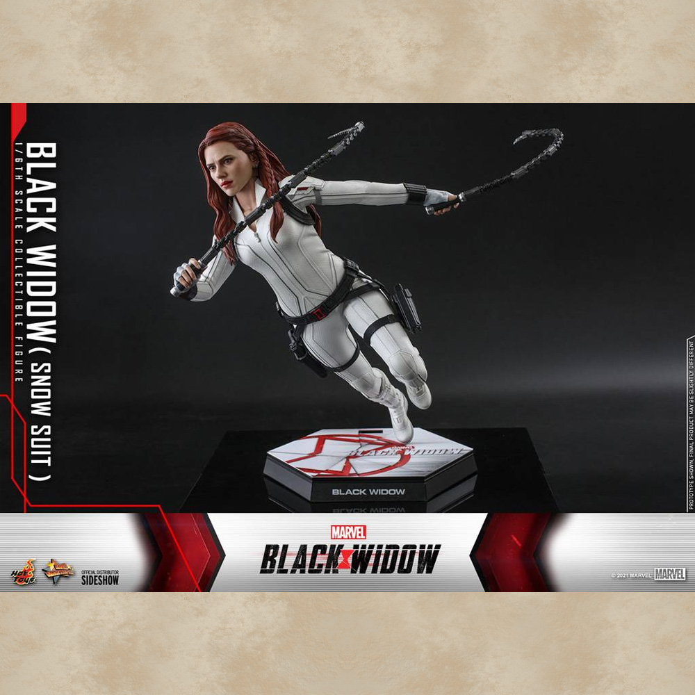 Hot Toys Figur Black Widow Snow Suit - Marvel Black Widow