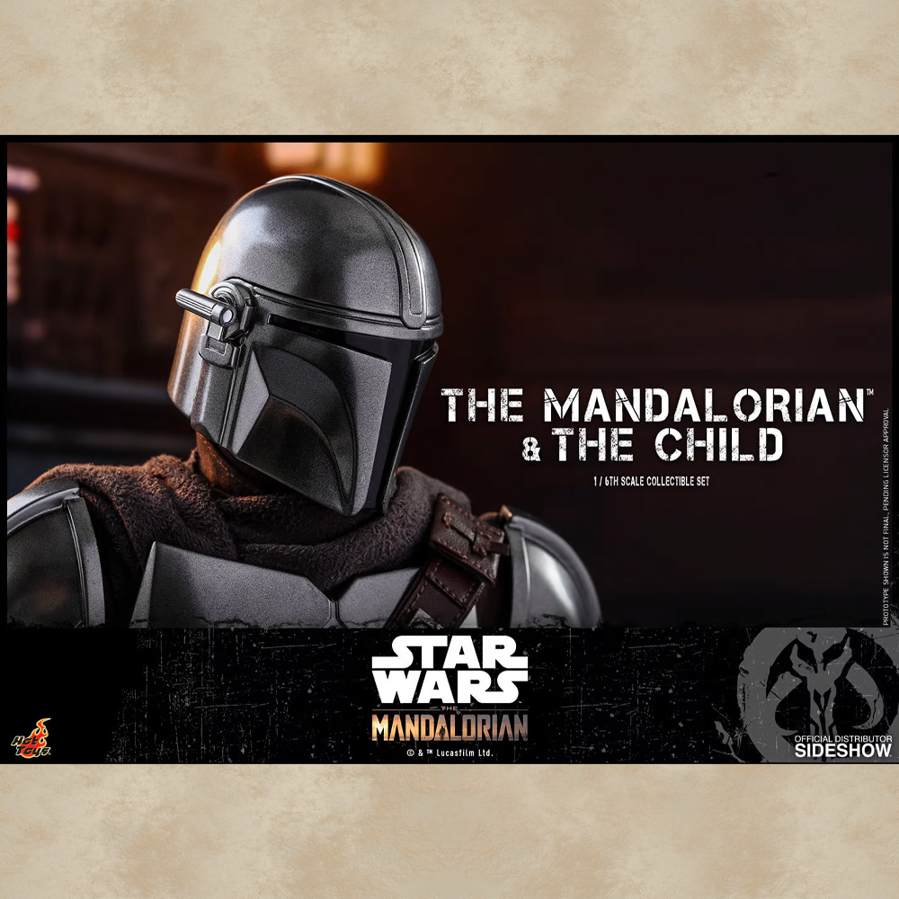Hot Toys Figur The Mandalorian and The Child - Star Wars