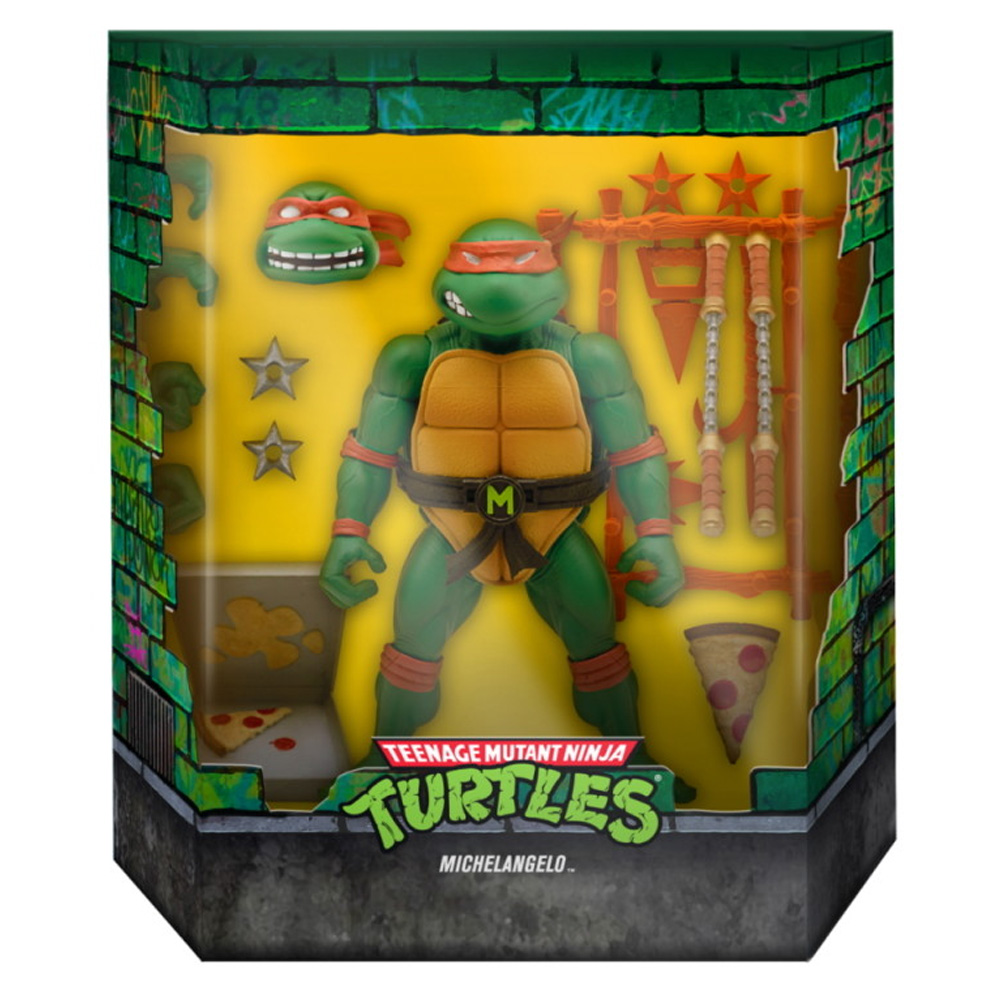 Michelangelo Ultimates Actionfigur Wave 3 - Teenage Mutant Ninja Turtles