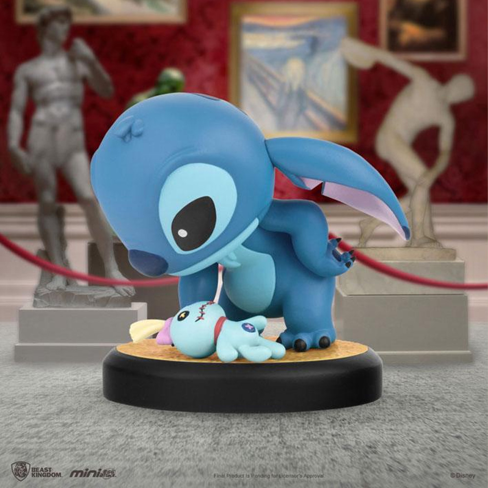 Stitch & Scrump Mini Egg Attack Figur (Art Gallery Series) - Disney Lilo und Stitch