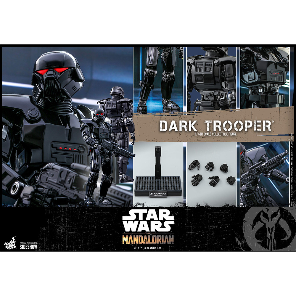 Hot Toys Figur Dark Trooper - Star Wars The Mandalorian