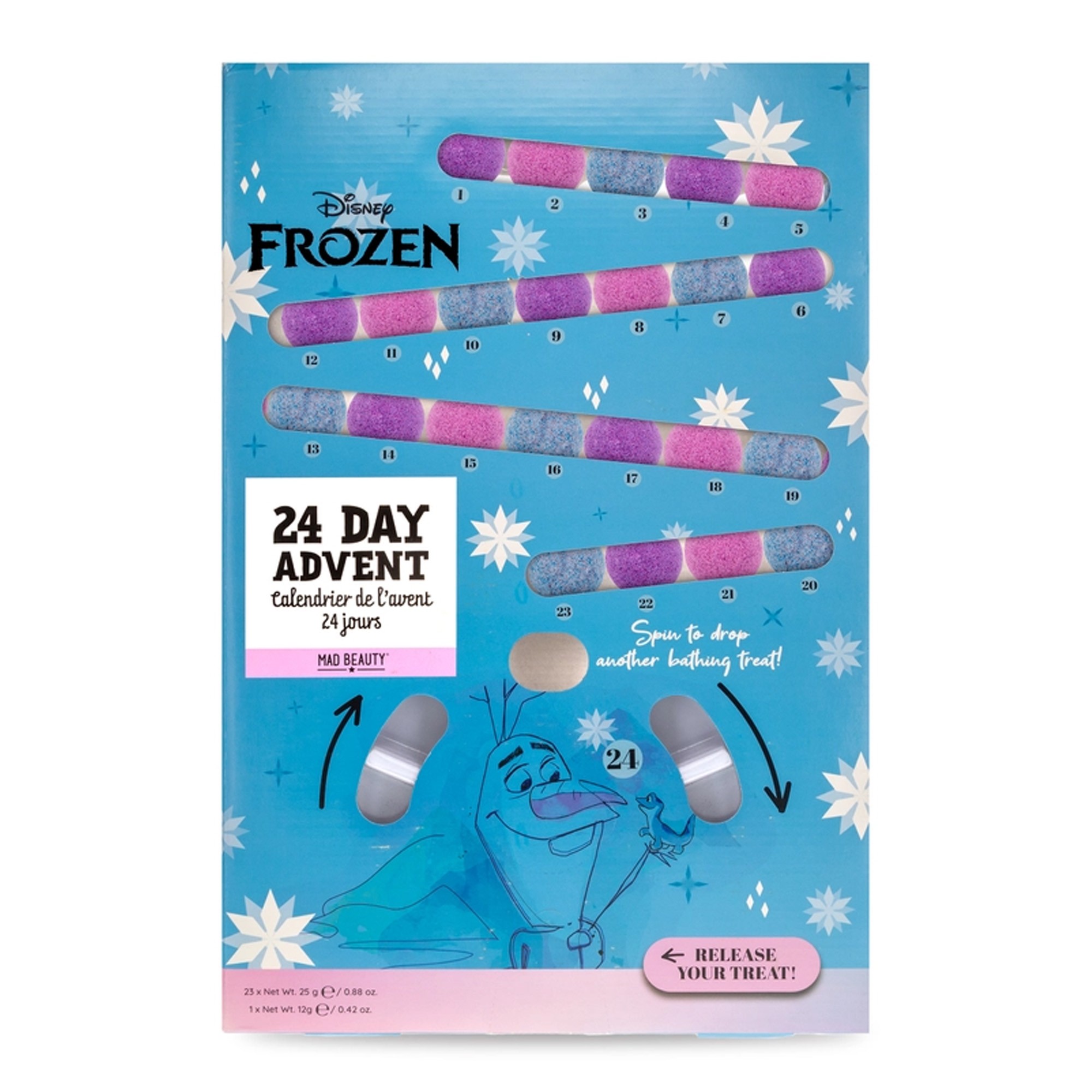 Frozen Badebomben-Adventskalender - Disney Die Eiskönigin Frozen Badebomben-Adventskalender - Disney Die Eiskönigin