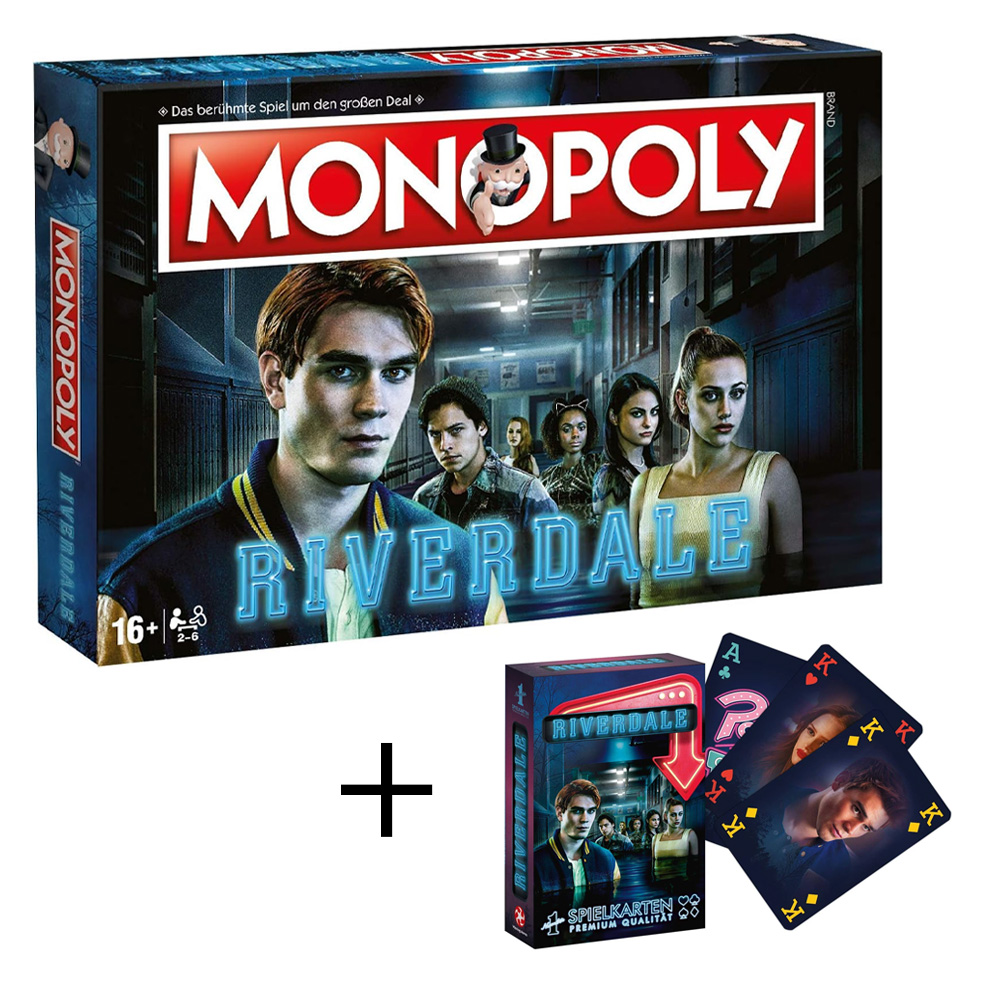 Monopoly Riverdale & Spielkarten Bundle (Exklusiv)