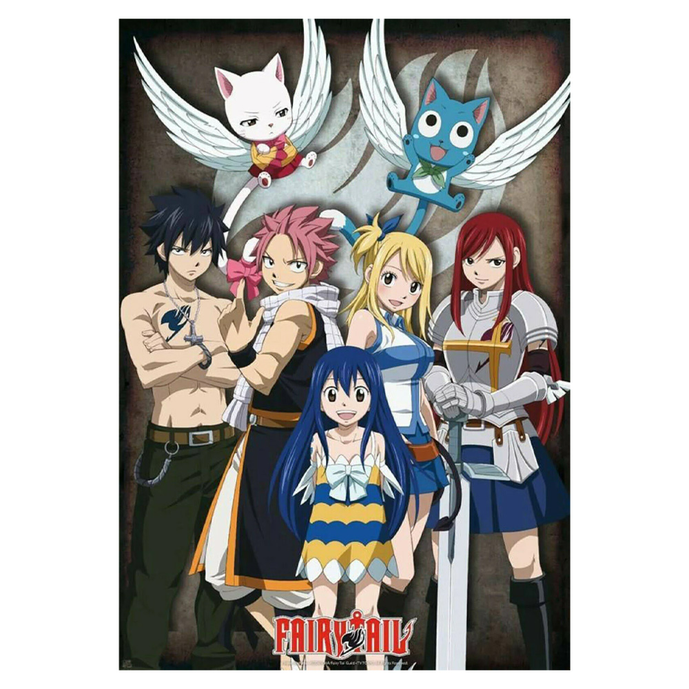 Gruppe Maxi Poster - Fairy Tail Gruppe Maxi Poster - Fairy Tail