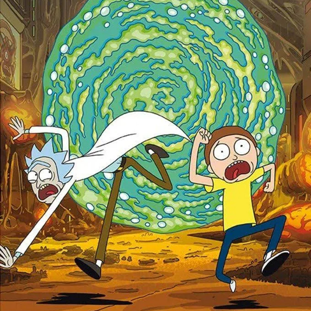 Portal Maxi Poster - Rick and Morty