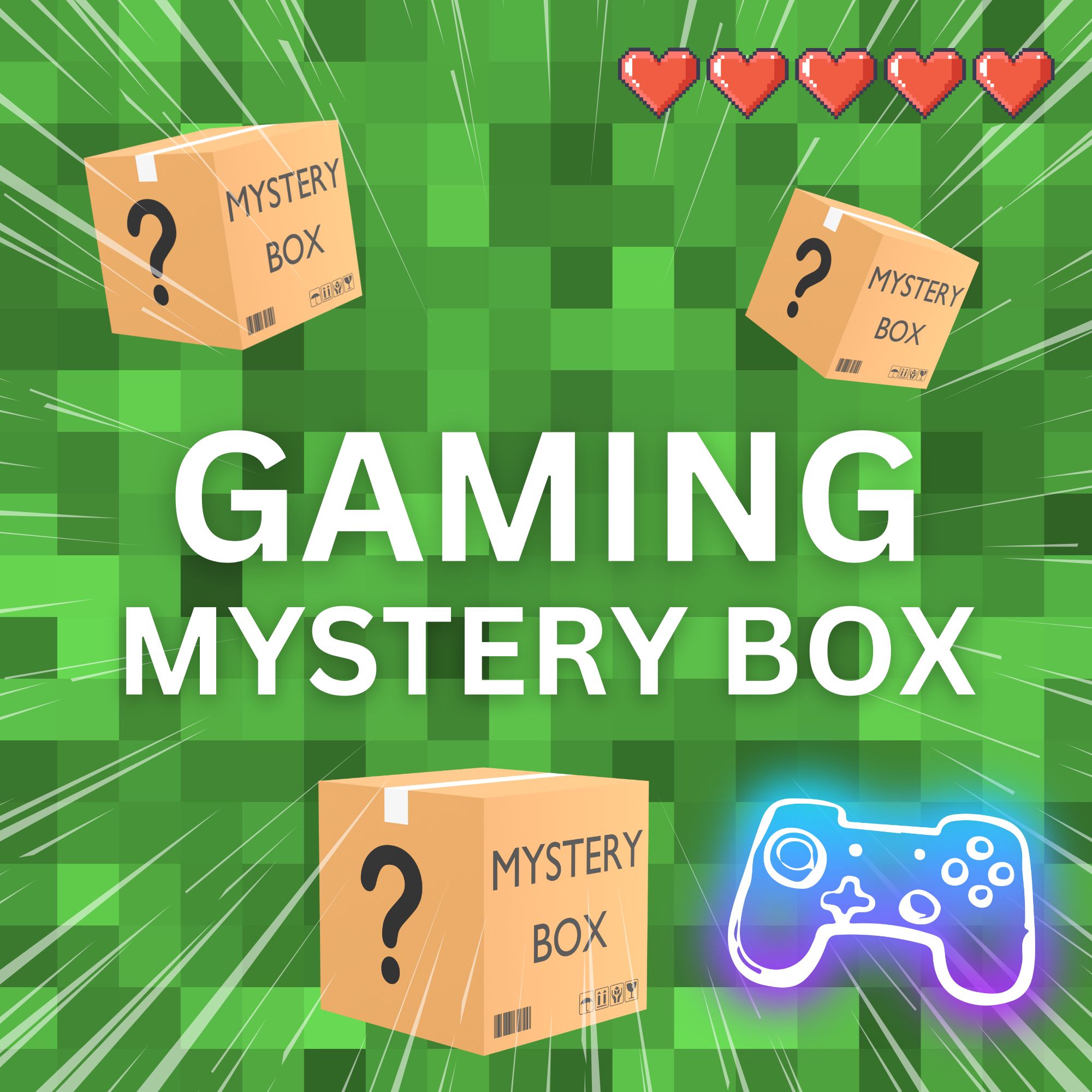 Gaming Mystery Box (Überraschungsbox) Dezember 2024 - Limitiert