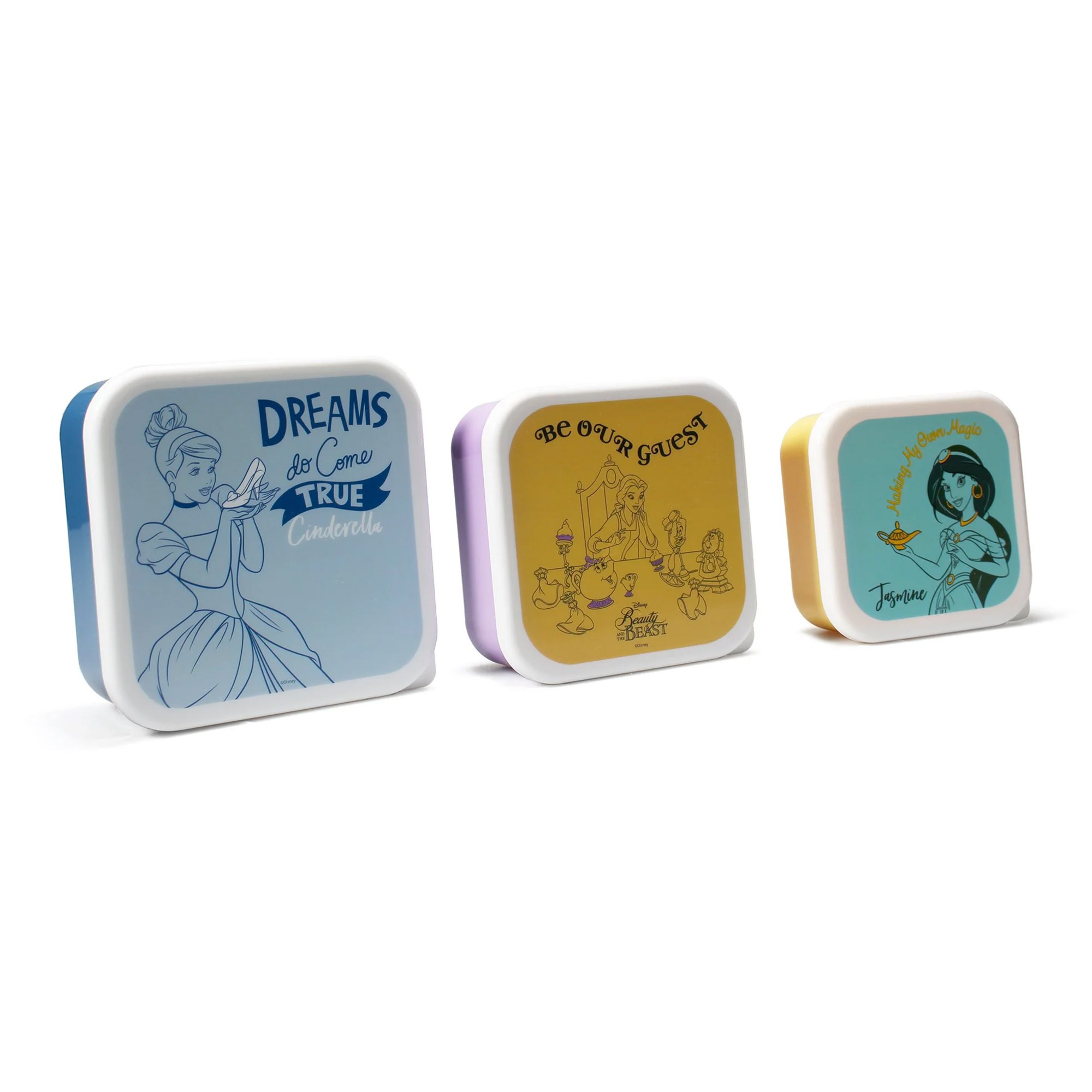 Disney Prinzessinnen Lunchbox 3er-Set - Disney Disney Prinzessinnen Lunchbox 3er-Set - Disney