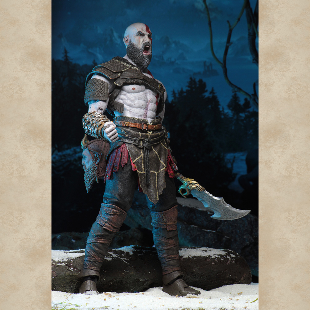 Kratos und Atreus Action Figuren - God of War