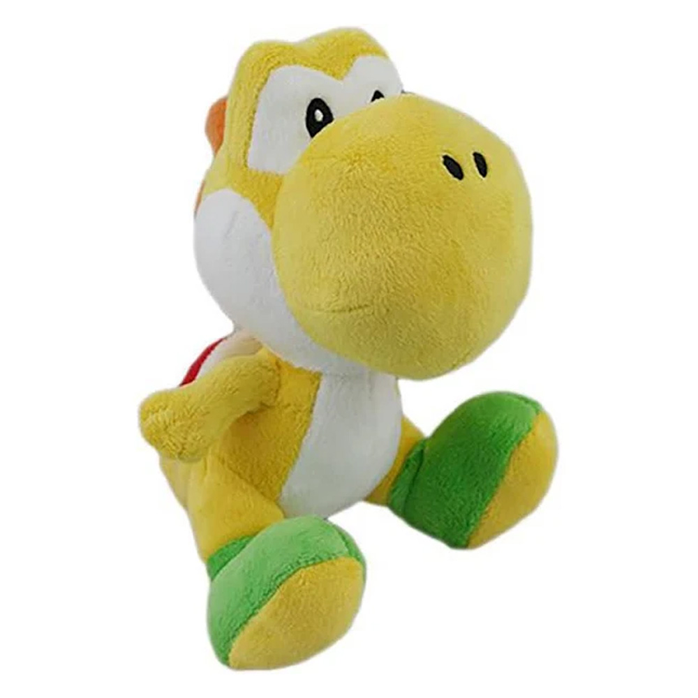 Yoshi Plüschfigur gelb (16 cm) - Super Mario