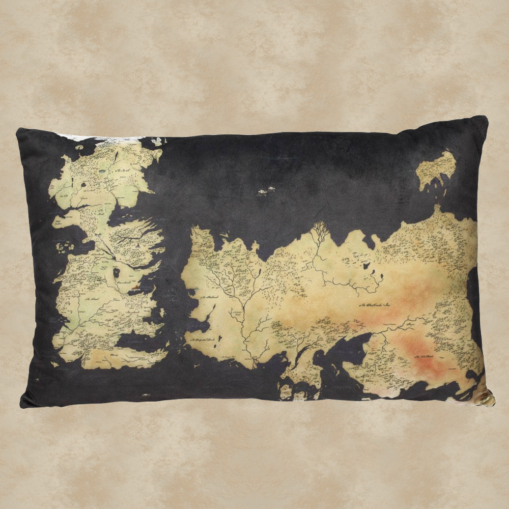 Westeros & Essos Karte Kissen - Game of Thrones