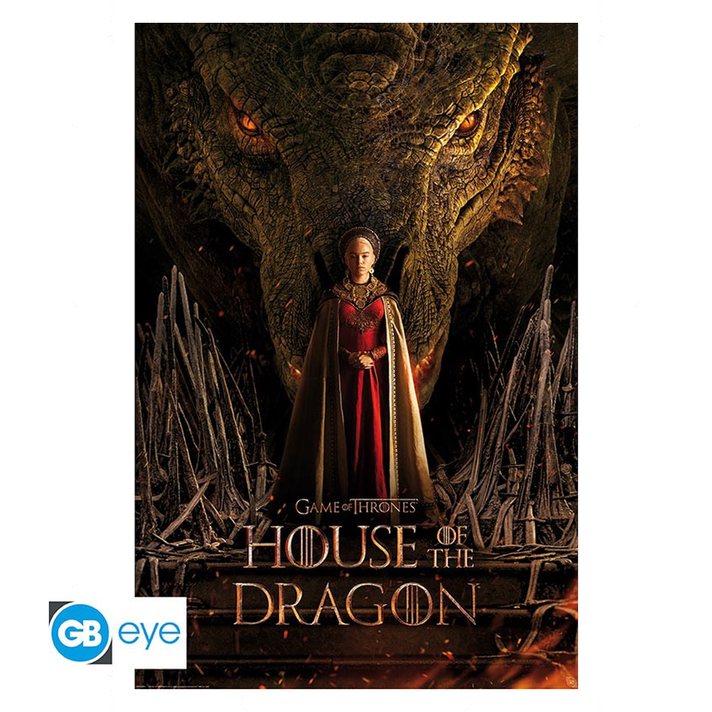 Rhaenyra Targaryen Maxi Poster - House of the Dragon