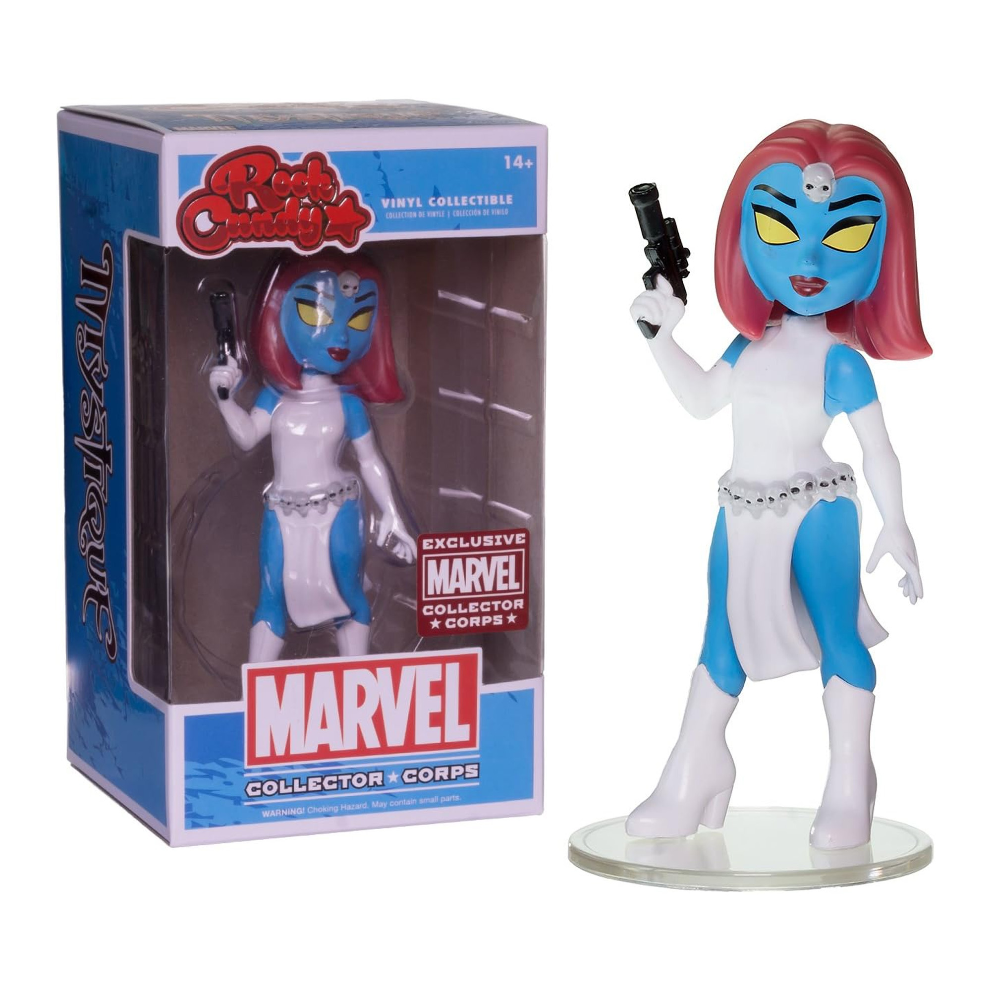 Funko Rock Candy Mystique (Exclusive) - Marvel X-Men Funko Rock Candy Mystique (Exclusive) - Marvel X-Men