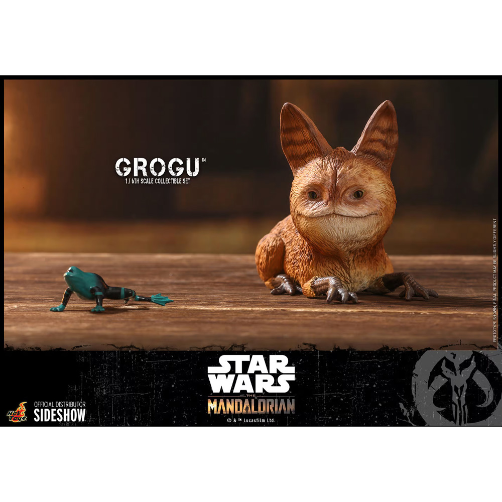 Hot Toys Figuren Set Grogu - Star Wars The Mandalorian