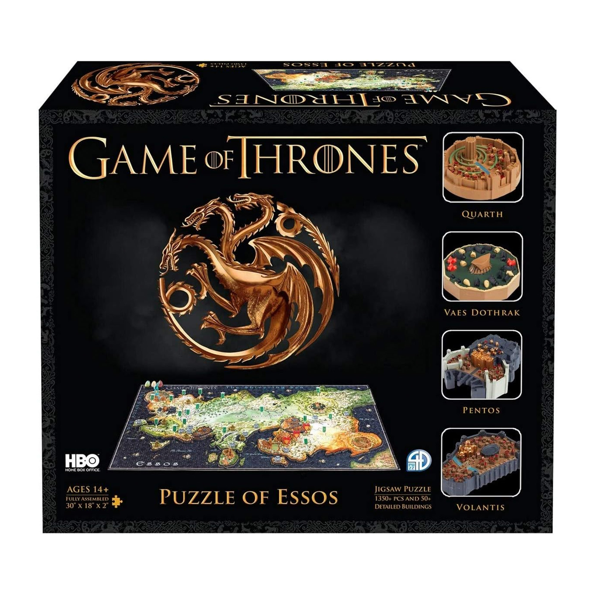 Essos 4D Puzzle - Game of Thrones