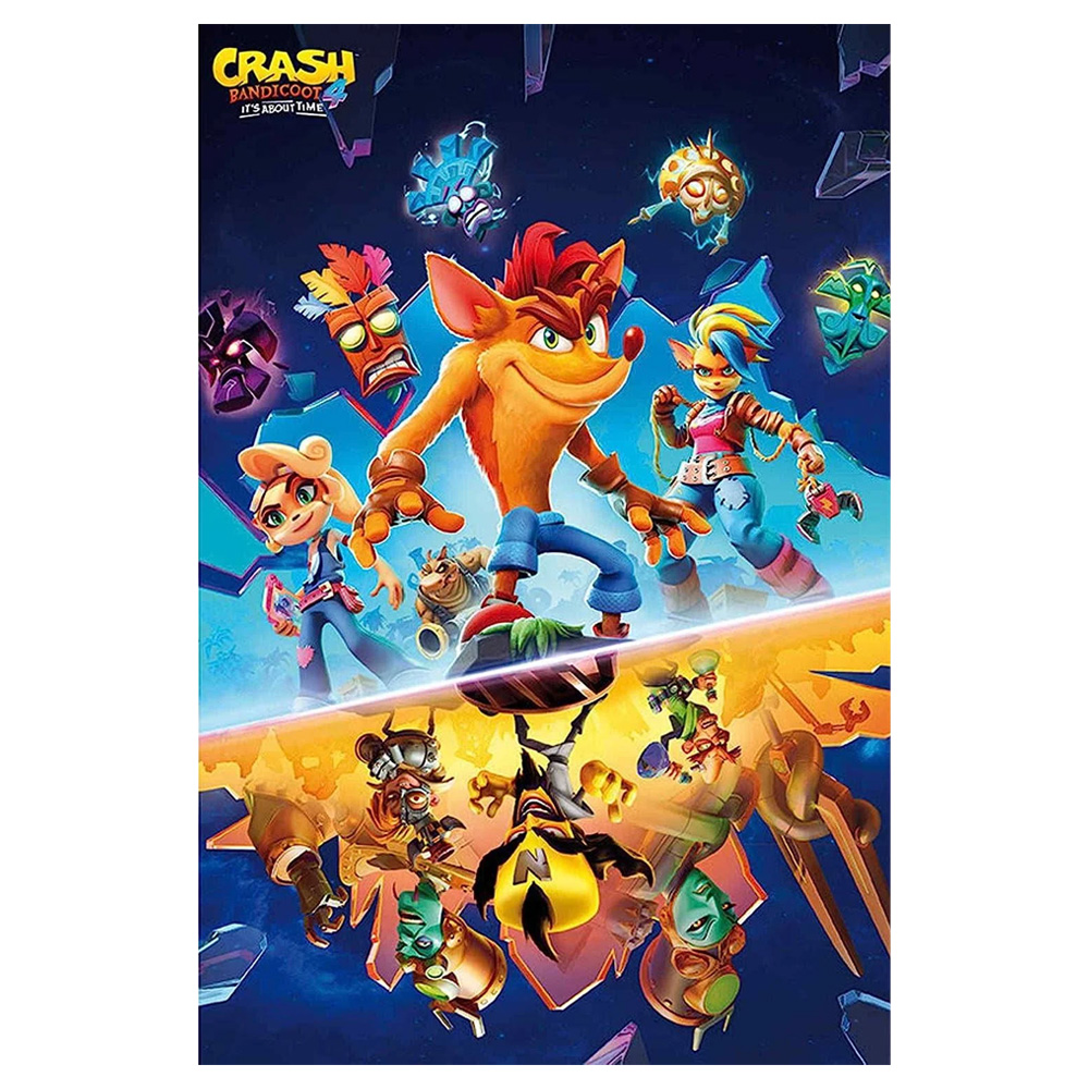 It's about time Maxi Poster - Crash Bandicoot