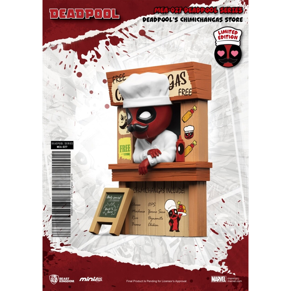 Deadpool's Chimichangas Store Figur - Marvel Deadpool Series